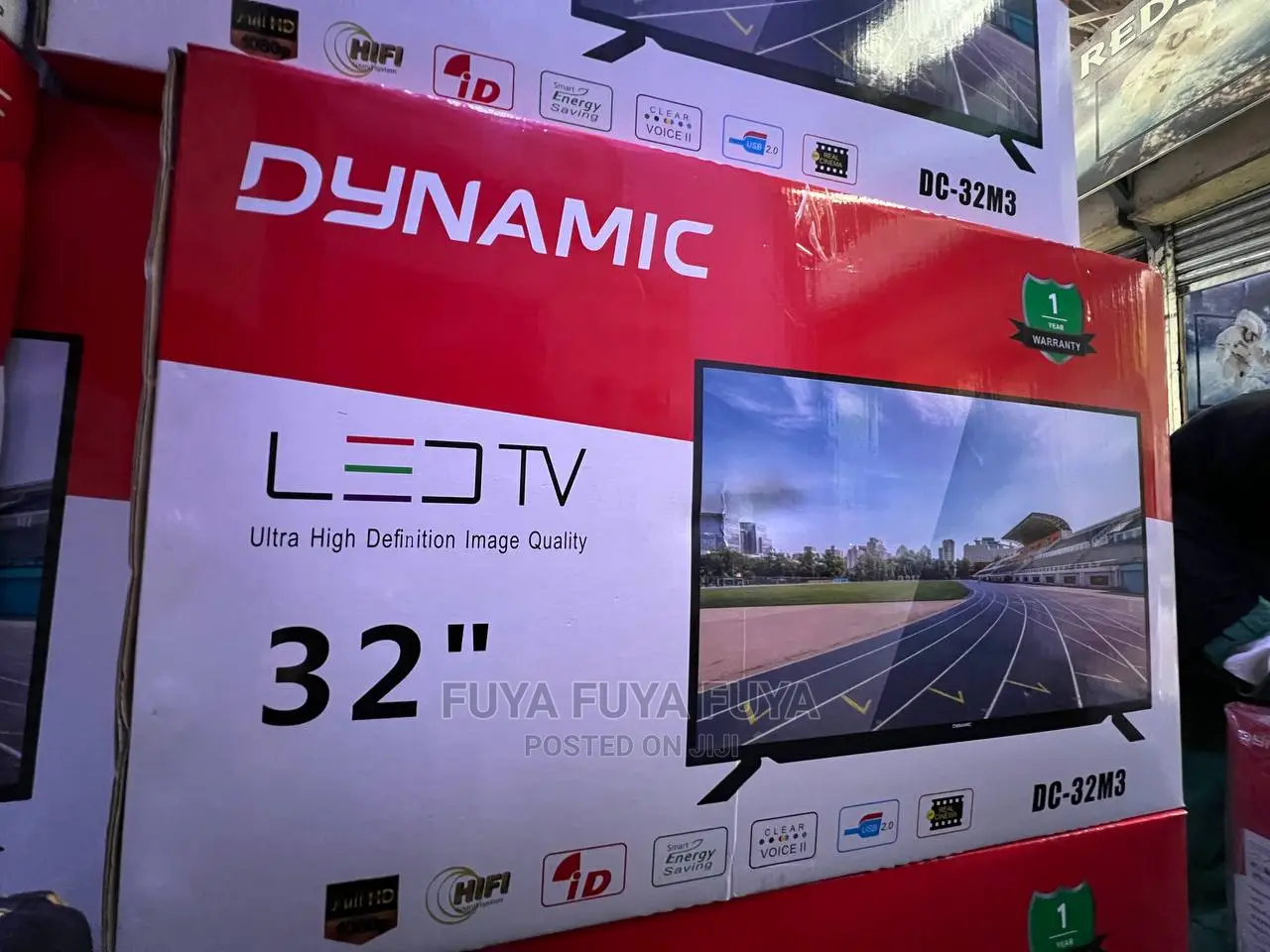 DYNAMIC 32 Inchi Double Glass 2023 Tv
