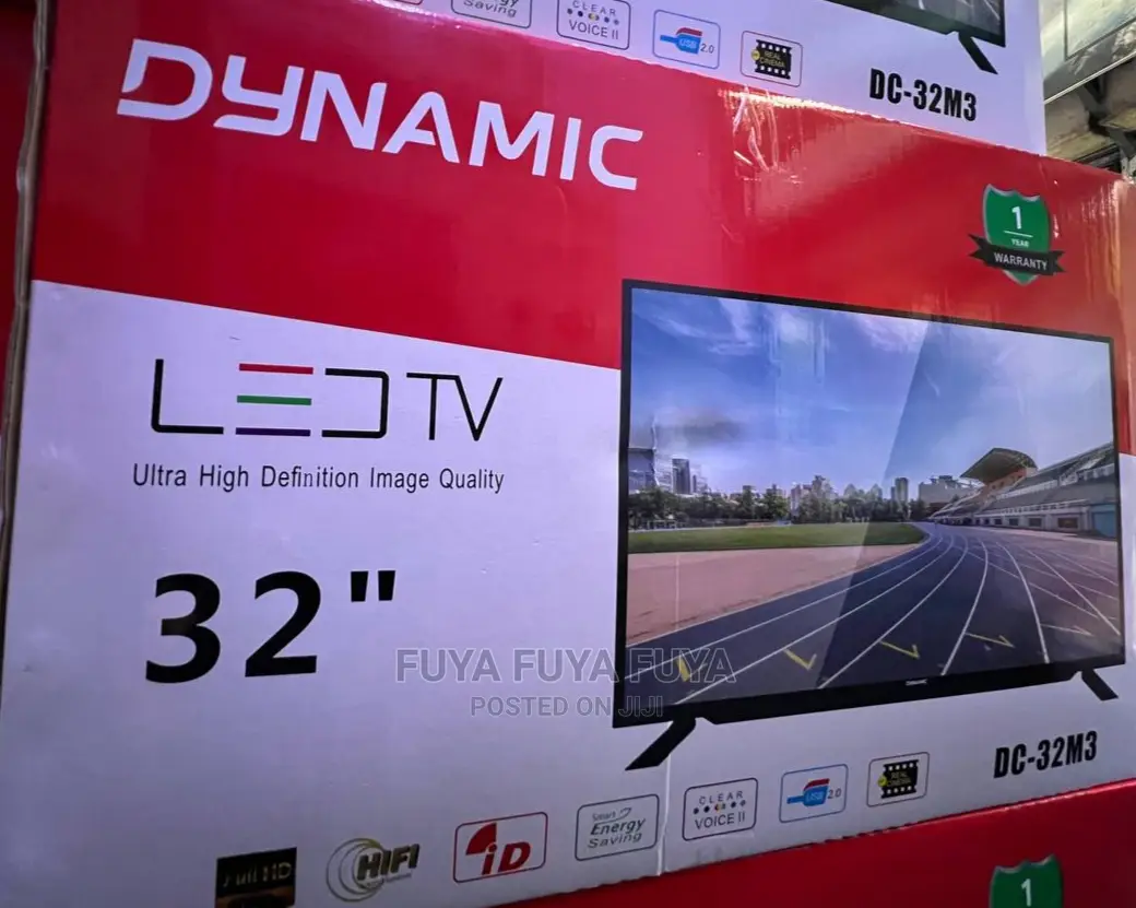 DYNAMIC 32 Inchi Double Glass 2023 Tv