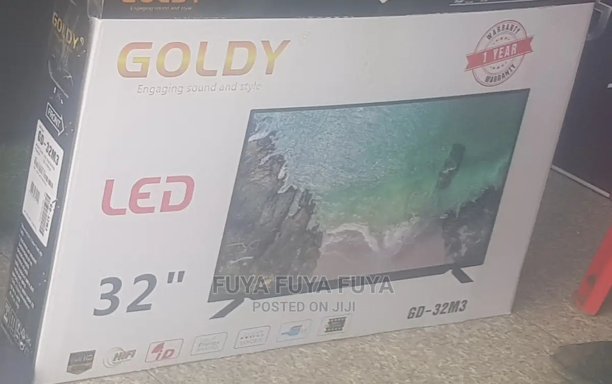 GOLDY 32 Inchi Double Glass 2023 TV