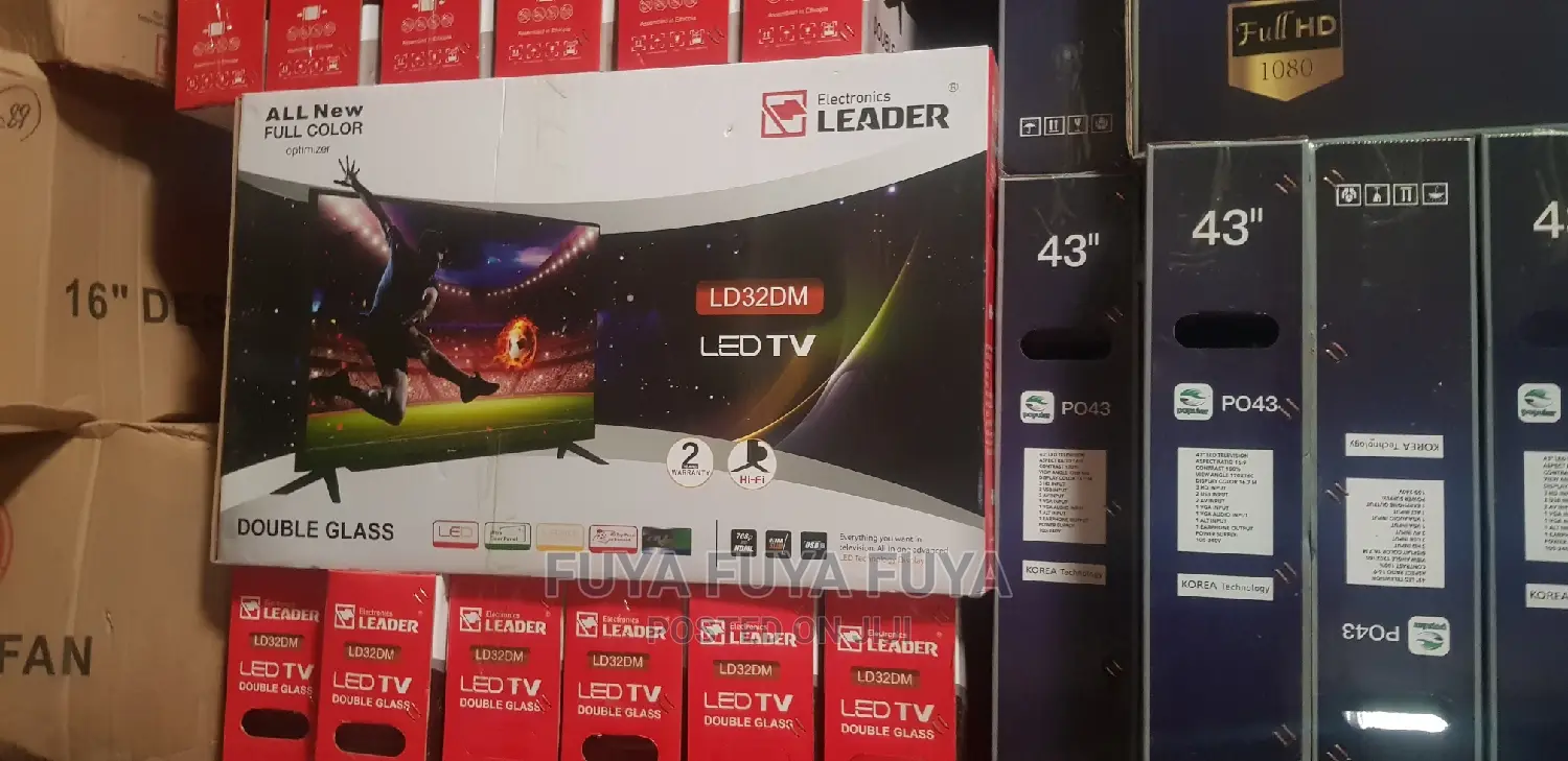 LEADER 32 Inchi Double Glass 2023 TV