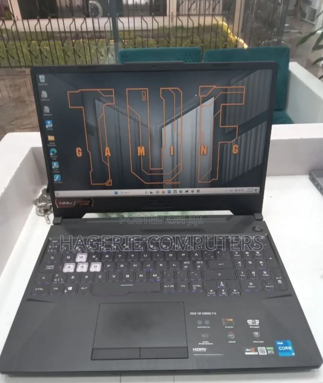 New Laptop Asus TUF Dash F15 16GB Intel Core I5 SSD 512GB