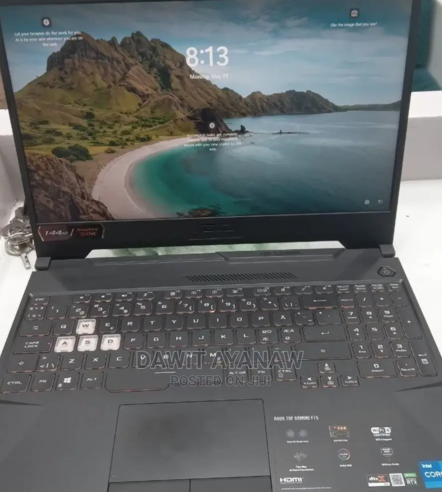 New Laptop Asus TUF Dash F15 16GB Intel Core I5 SSD 512GB