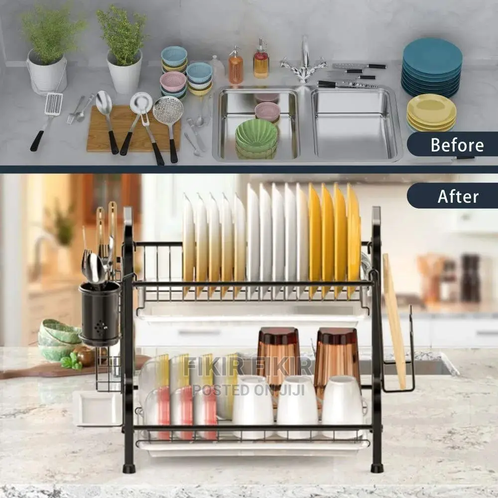 Kitchen Rack Double Deck Design