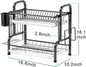 Kitchen Rack Double Deck Design