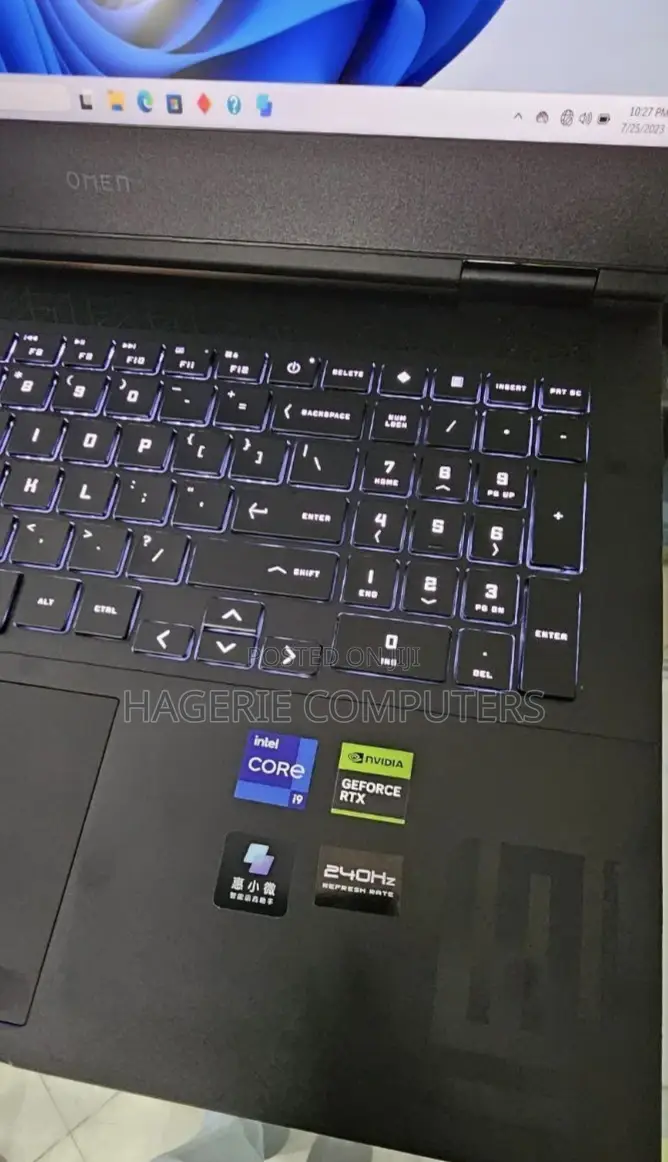 New Laptop HP Omen 16 16GB Intel Core I9 SSD 1T