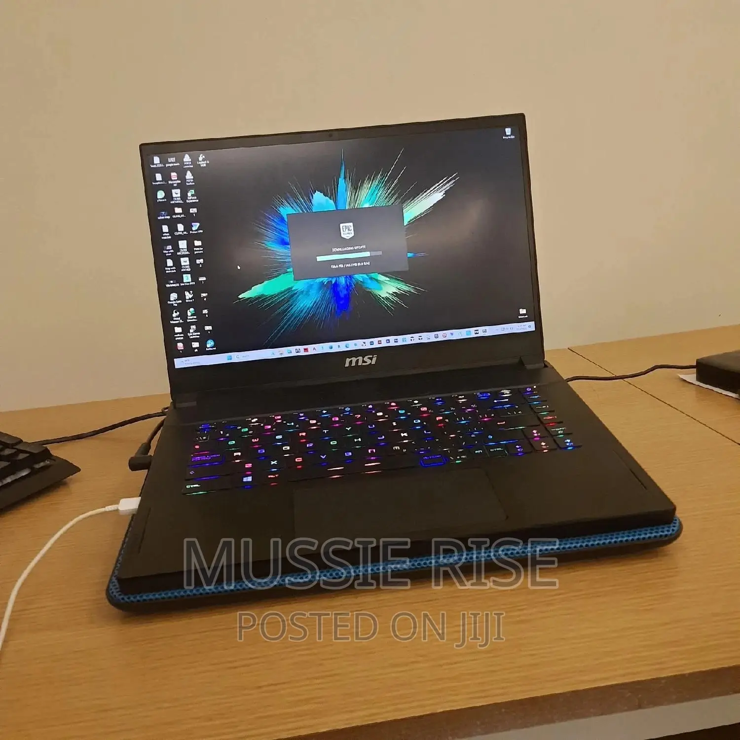 New Laptop MSI GS66 Stealth 10SGS 16GB Intel Core I7 SSD 1T