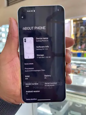 New Nothing Phone 1 256 GB White