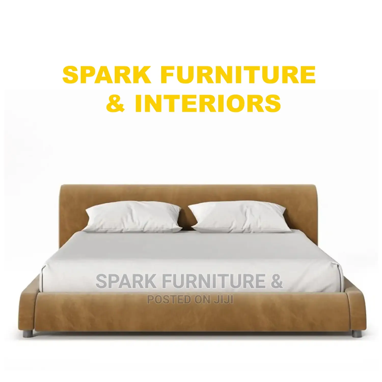 Bed B- 033 With 2 Nightstand