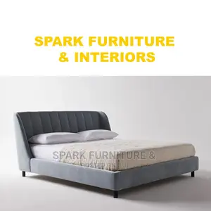 Bed B- 034 With 2 Nightstand