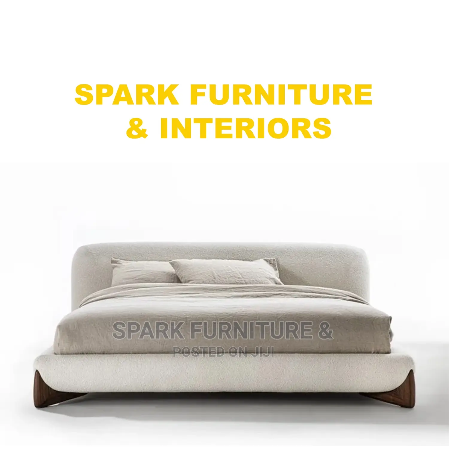 Bed B- 032 With 2 Nightstand