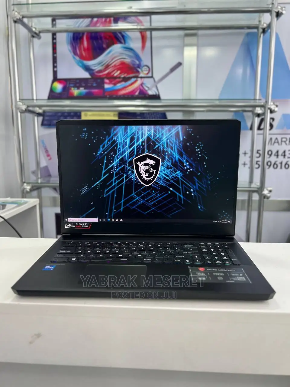 New Laptop MSI GP75 Leopard 16GB Intel Core I7 SSD 1T