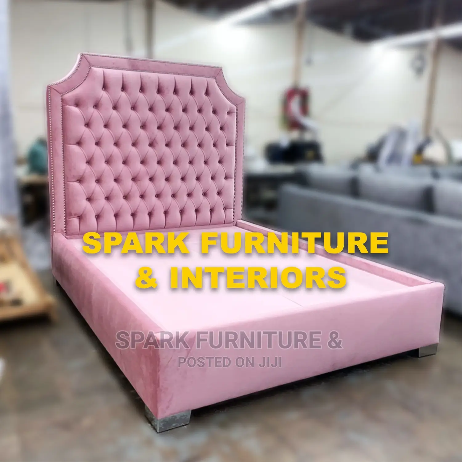 Bed B- 022 With 2 Nightstand