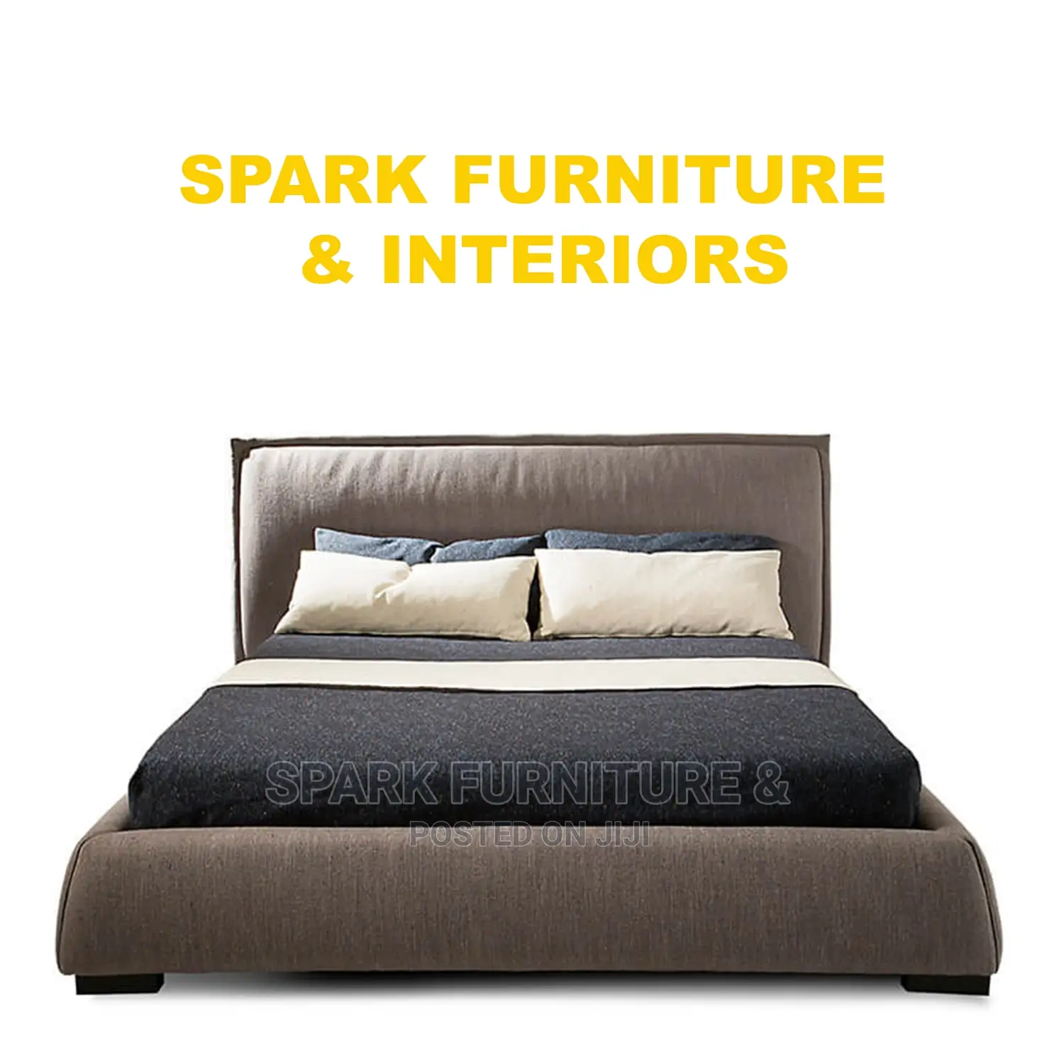 Bed B- 028 With 2 Night Stand