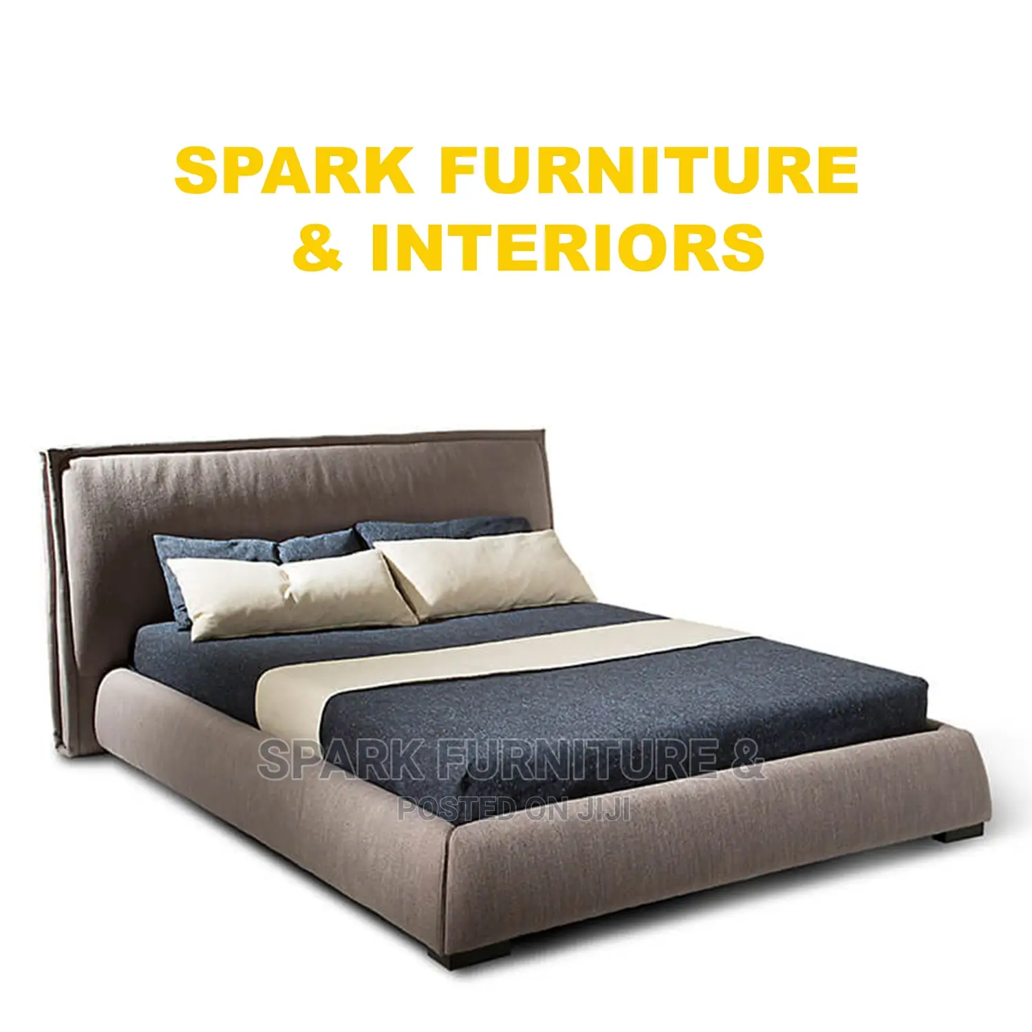 Bed B- 028 With 2 Night Stand