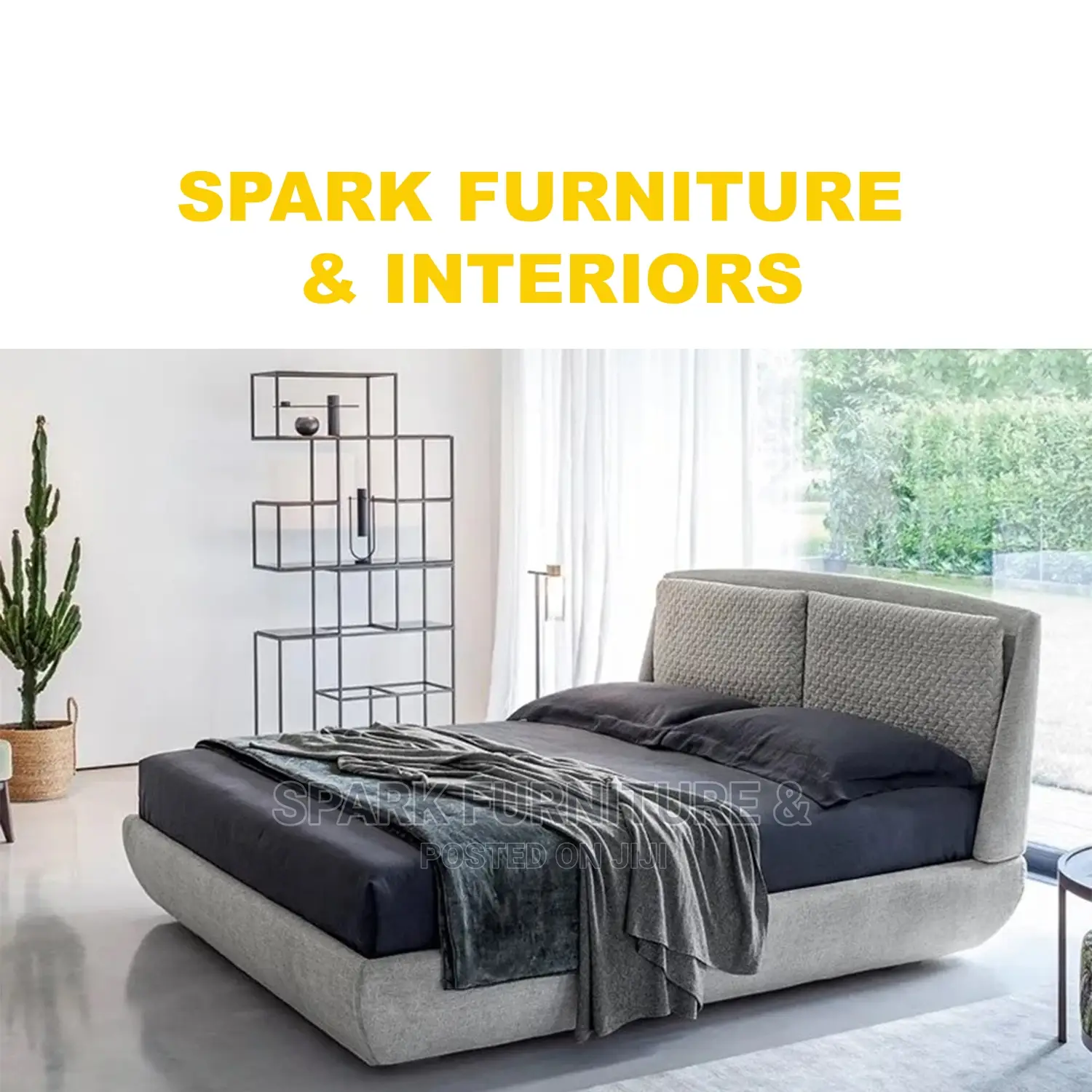 Bed B- 031 With 2 Night Stand