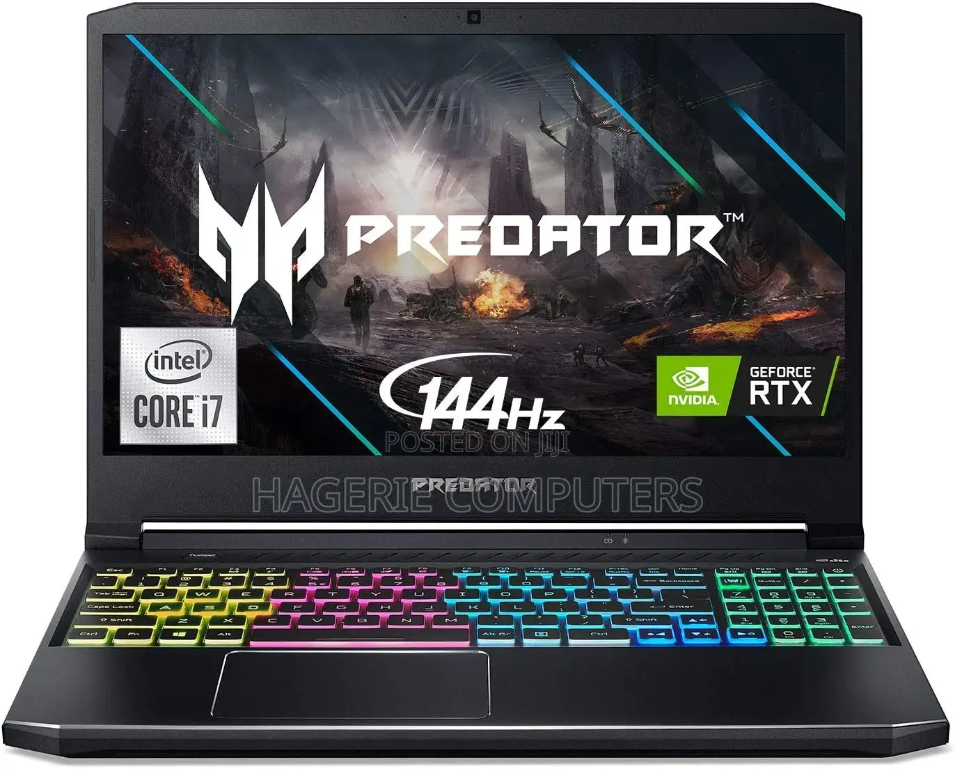 New Laptop Acer Predator 15 8GB Intel Core I7 SSD 512GB