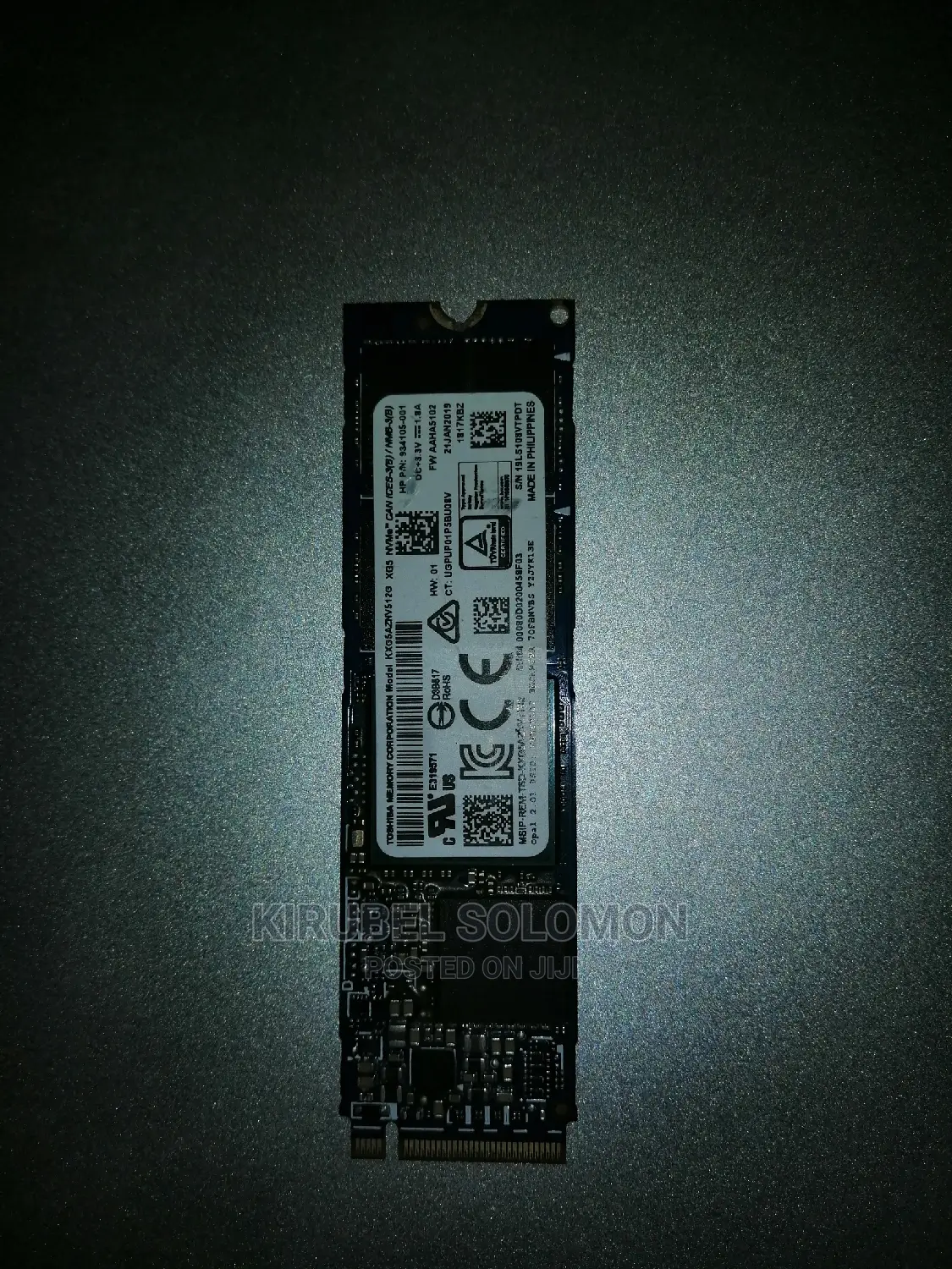 Internal Laptop SSD Card