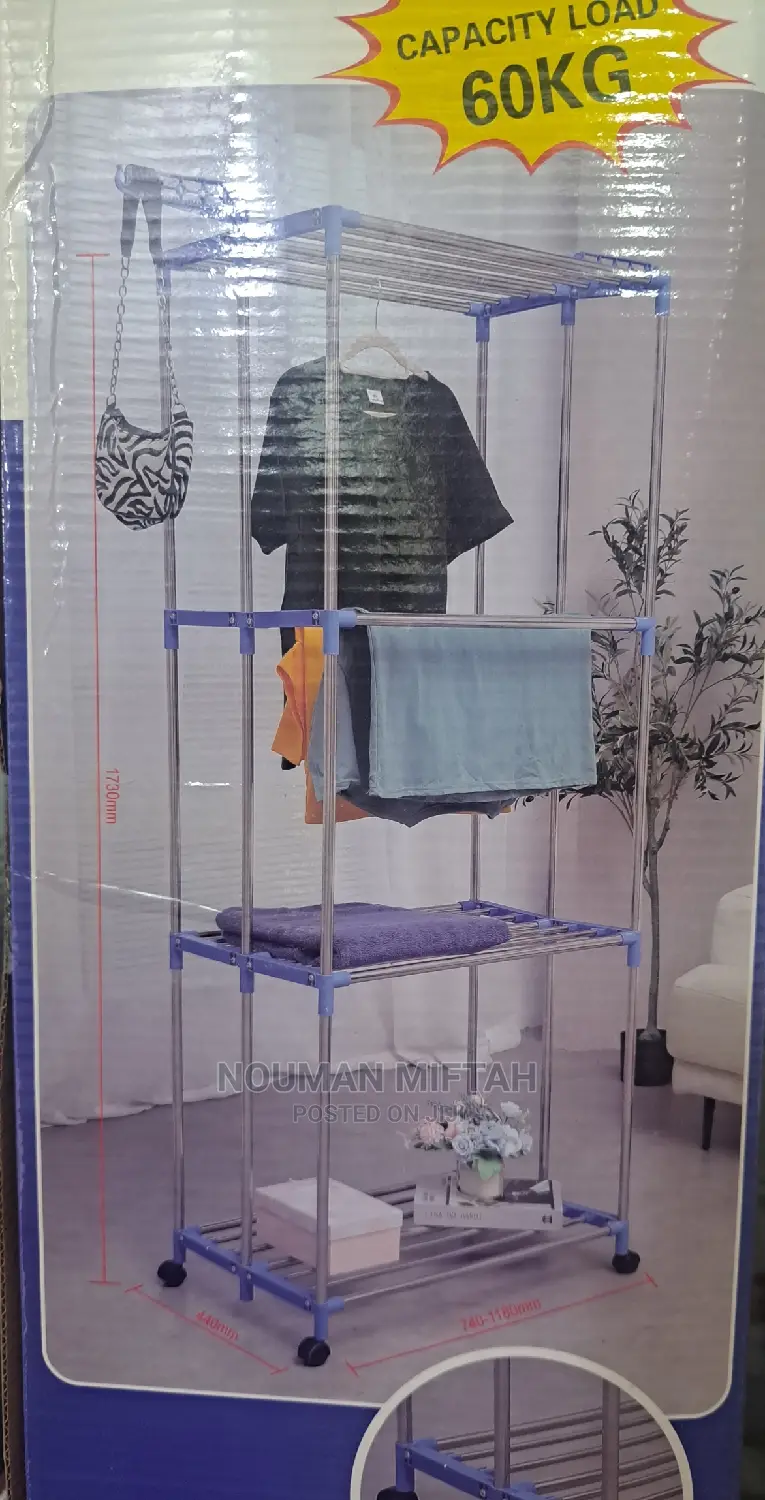 Four Layer Clothing Dryer 60kg Capacity