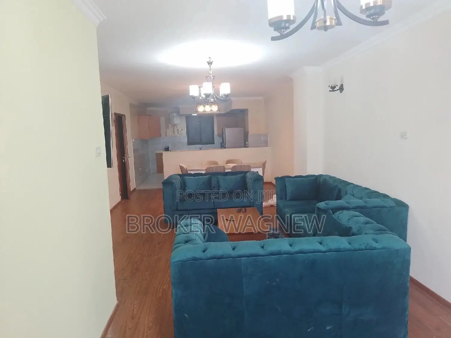 Furnished 3bdrm Apartment in Kirkos for rent