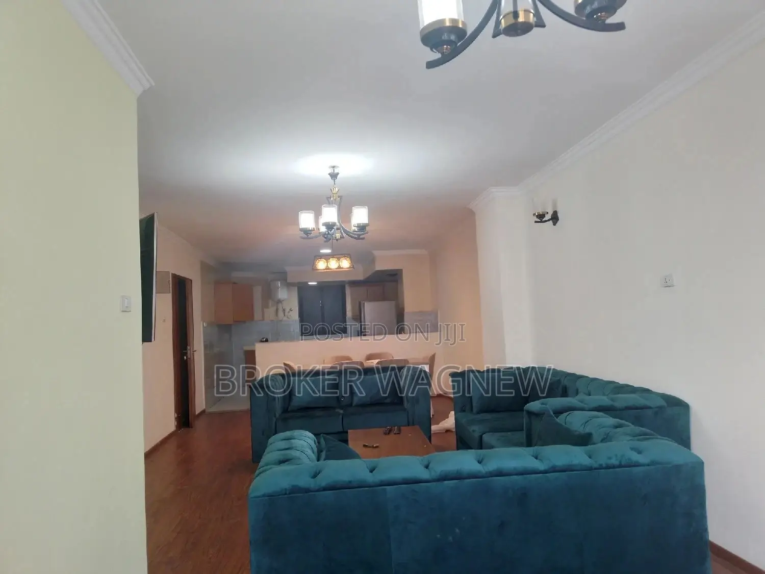Furnished 3bdrm Apartment in Kirkos for rent