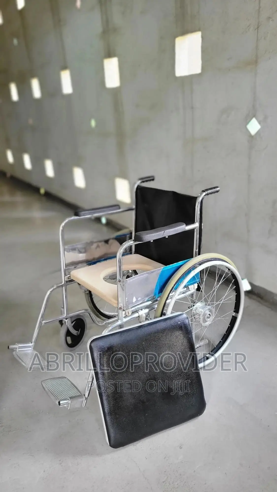 Slightly Used Commode Wheelchair With Toilet