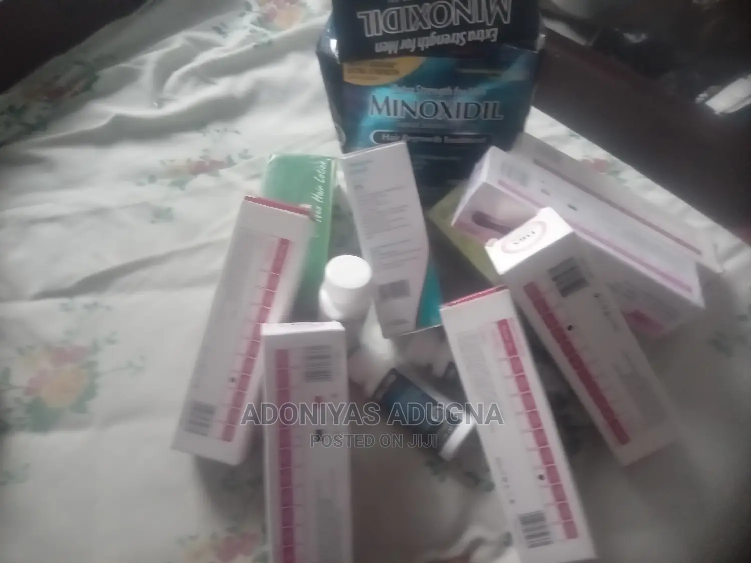 Minoxidil ,Derma Roller and Neo Hair Lotion