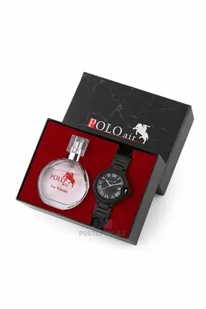 POLO AIR Women's Wristwatch Perfume Gift Set Combination