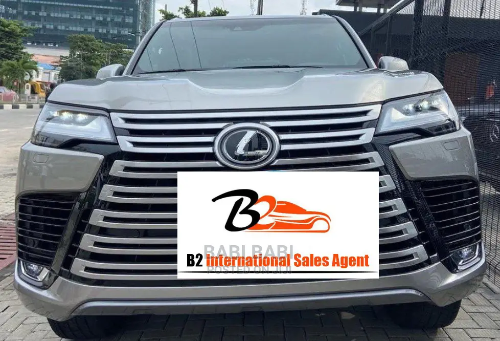 New Lexus LX 2023 Silver