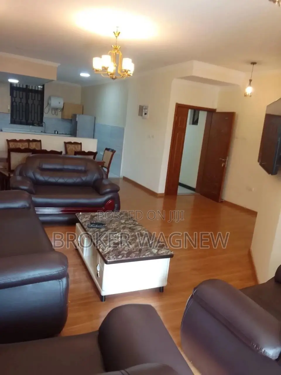 Furnished 3bdrm Apartment in Kirkos for rent