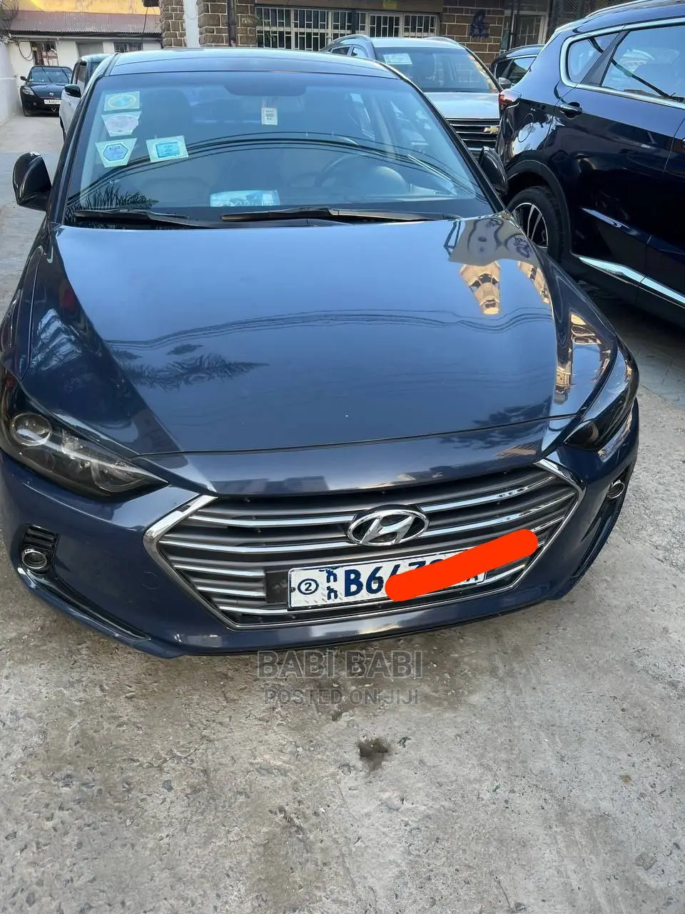 Hyundai Avante 2017 Matt Black