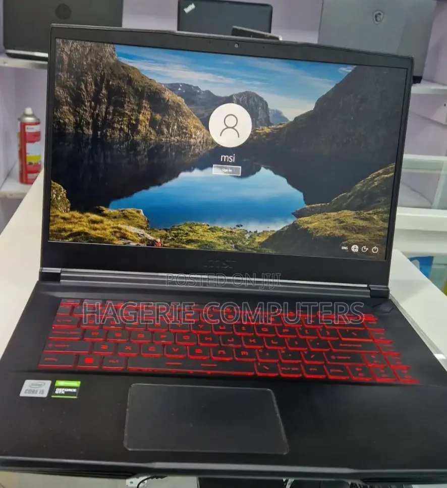 New Laptop MSI GF63 8GB Intel Core I5 SSD 512GB