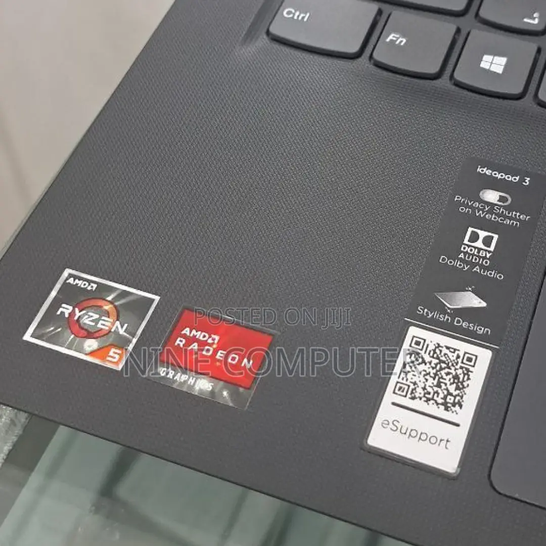 New Laptop Lenovo Ideapad 3 8GB AMD Ryzen 5 SSD 256GB