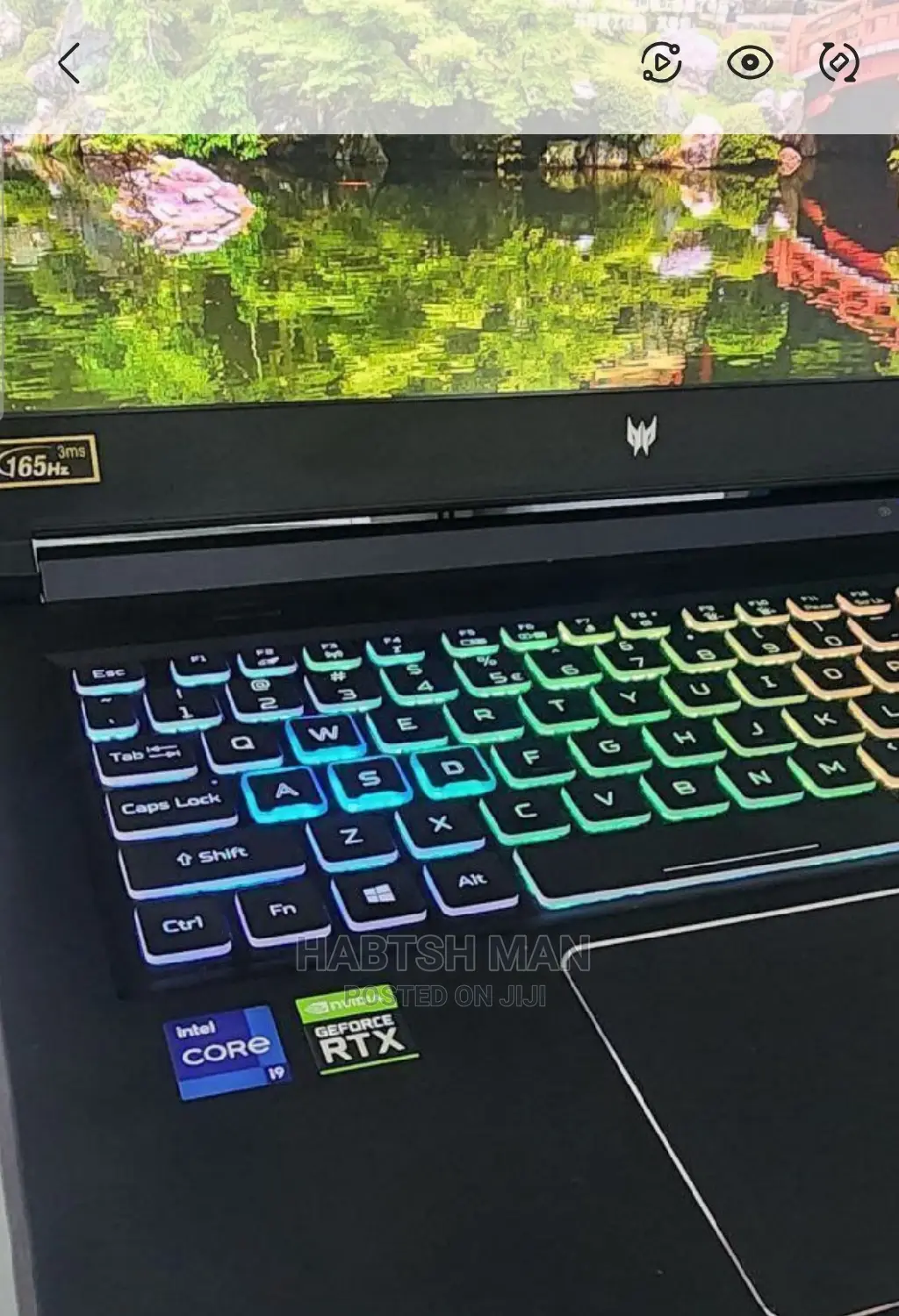 New Laptop Acer Predator Helios 300 16GB Intel Core I9 SSD 512GB