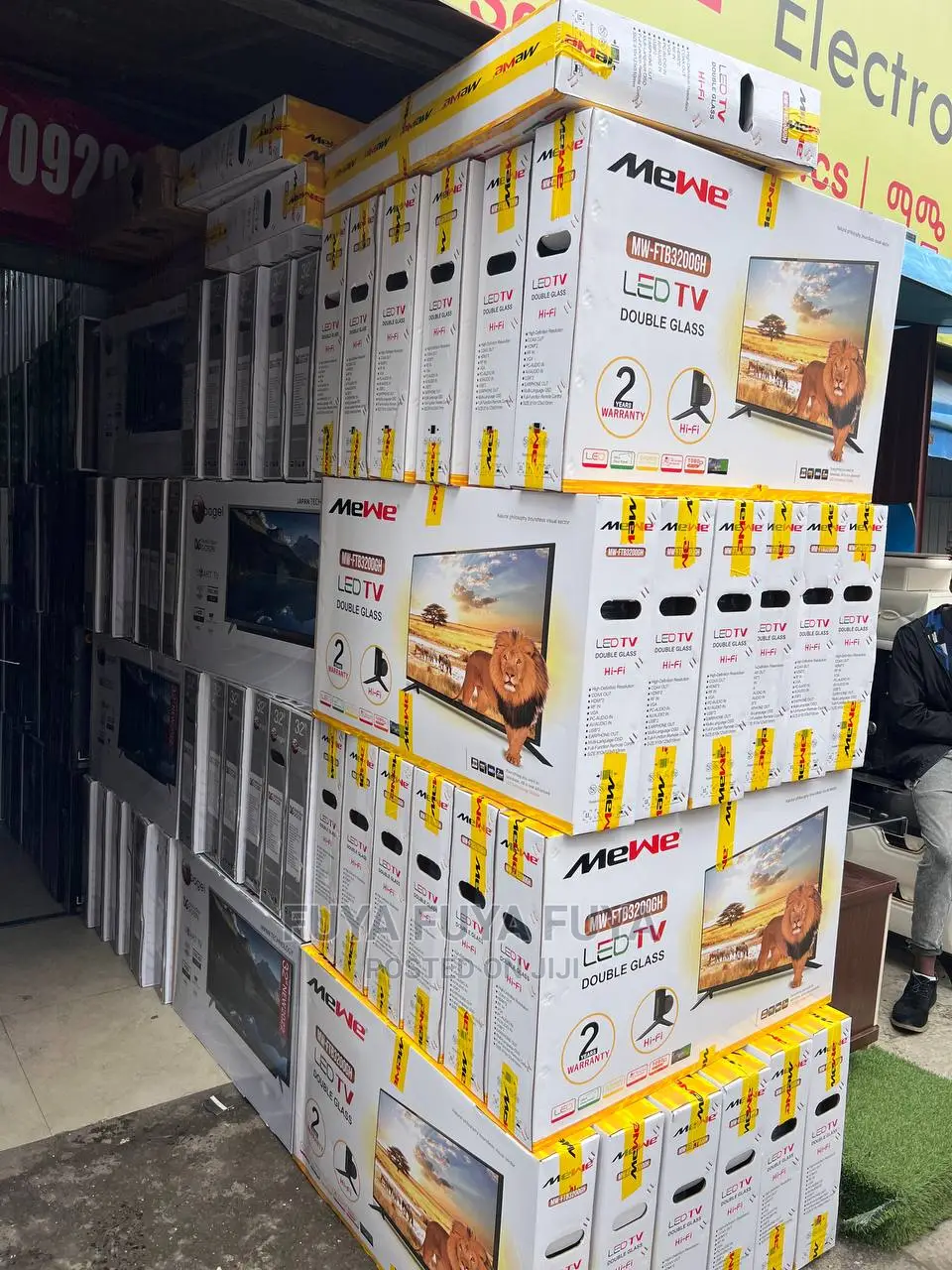 MEWE 32 Inchi Double Glass 2023 Tv