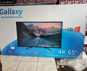 Gallaxy 65 Inchi Double Glass Smart 2024 Tv