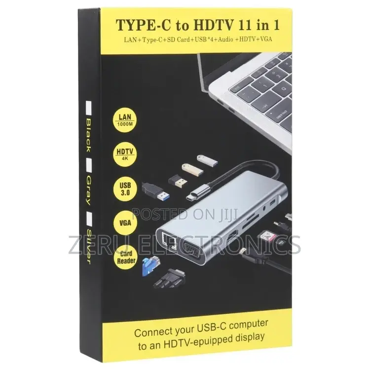 Type C 11 in 1 Adapter