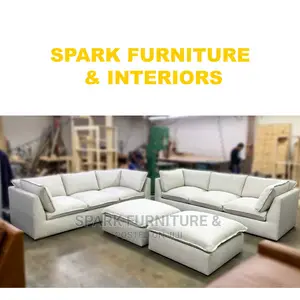 Sofa S-051 3+3 + 2(Ottoman) Set