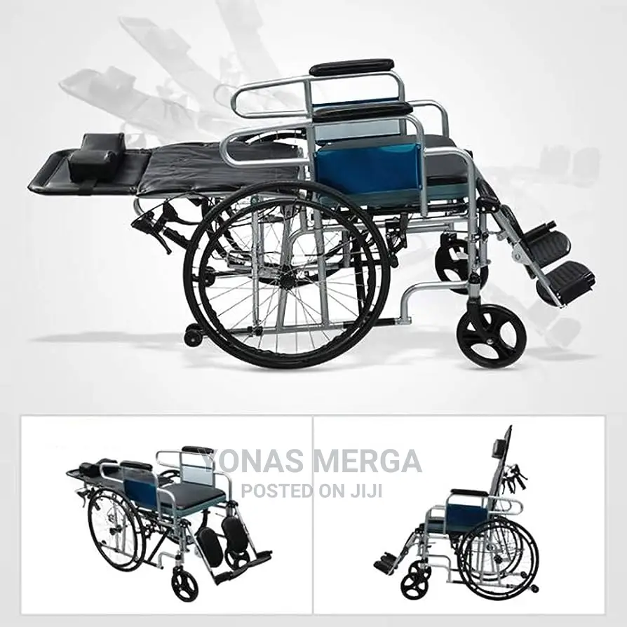 Muti-Functional Stracher Wheelchair,Foldable