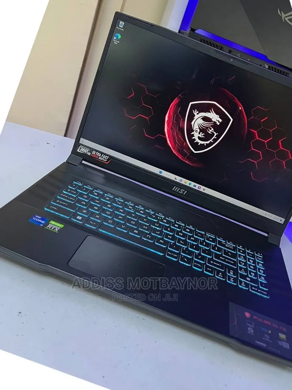 New Laptop MSI Pulse GL66 16GB Intel Core i7 SSD 1T
