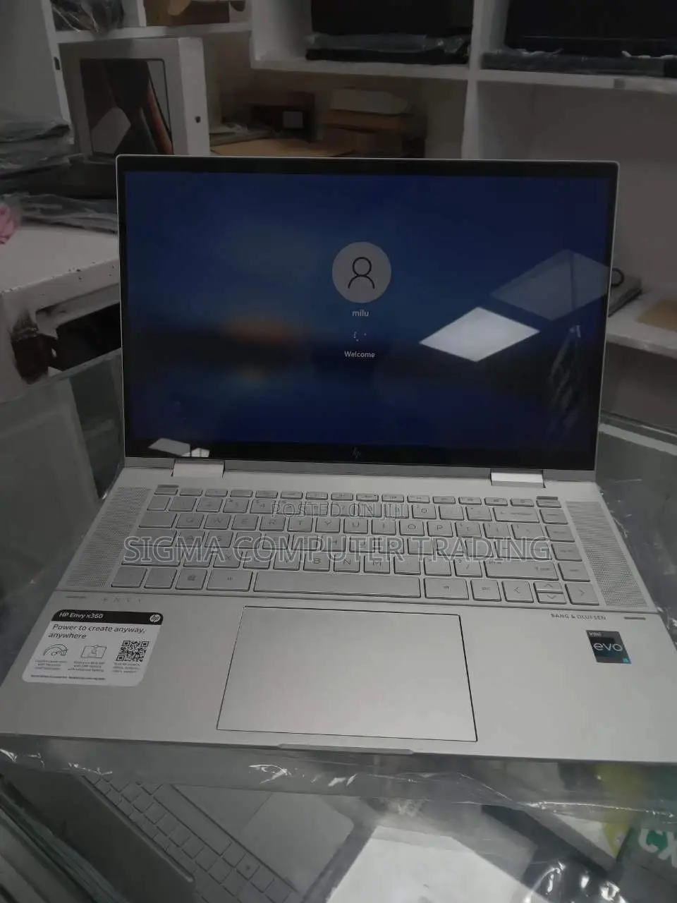 New Laptop HP Envy X360 16GB Intel Core i5 SSD 512GB