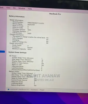 New Laptop Apple MacBook Pro 2021 M1 8GB Apple M1 Pro SSD 256GB