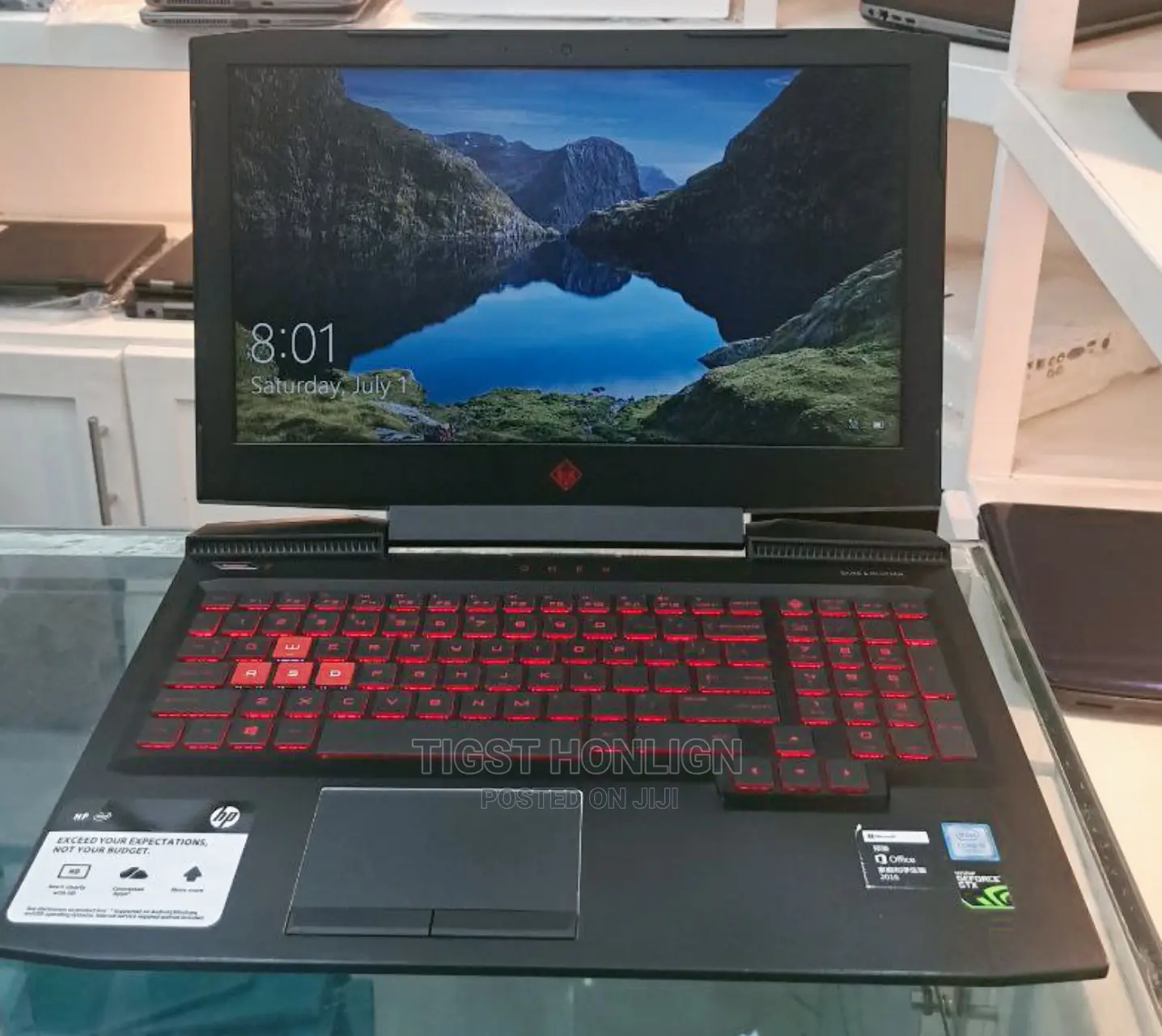New Laptop HP Omen 15 8GB Intel Core I7 HDD+SSD 128GB
