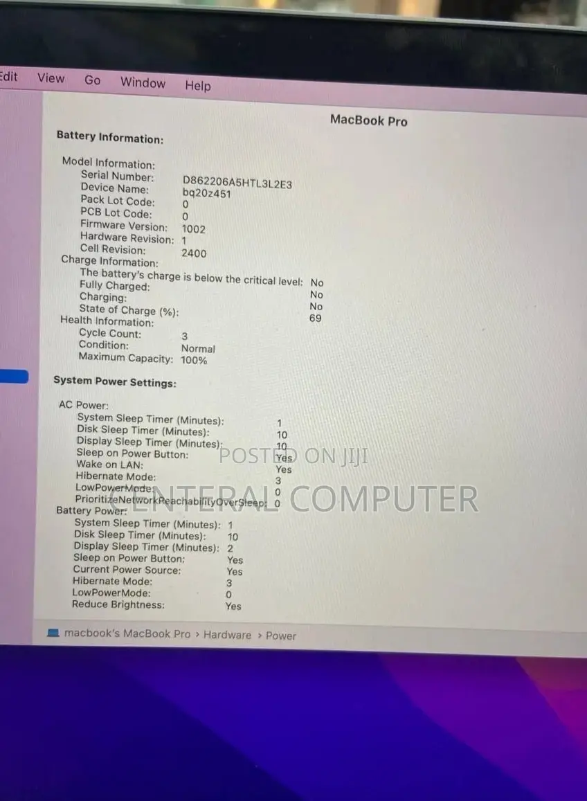 New Laptop Apple MacBook Air 2020 M1 8GB Apple M1 SSD 256GB