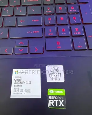 New Laptop HP Omen 15 16GB Intel Core I7 SSD 512GB