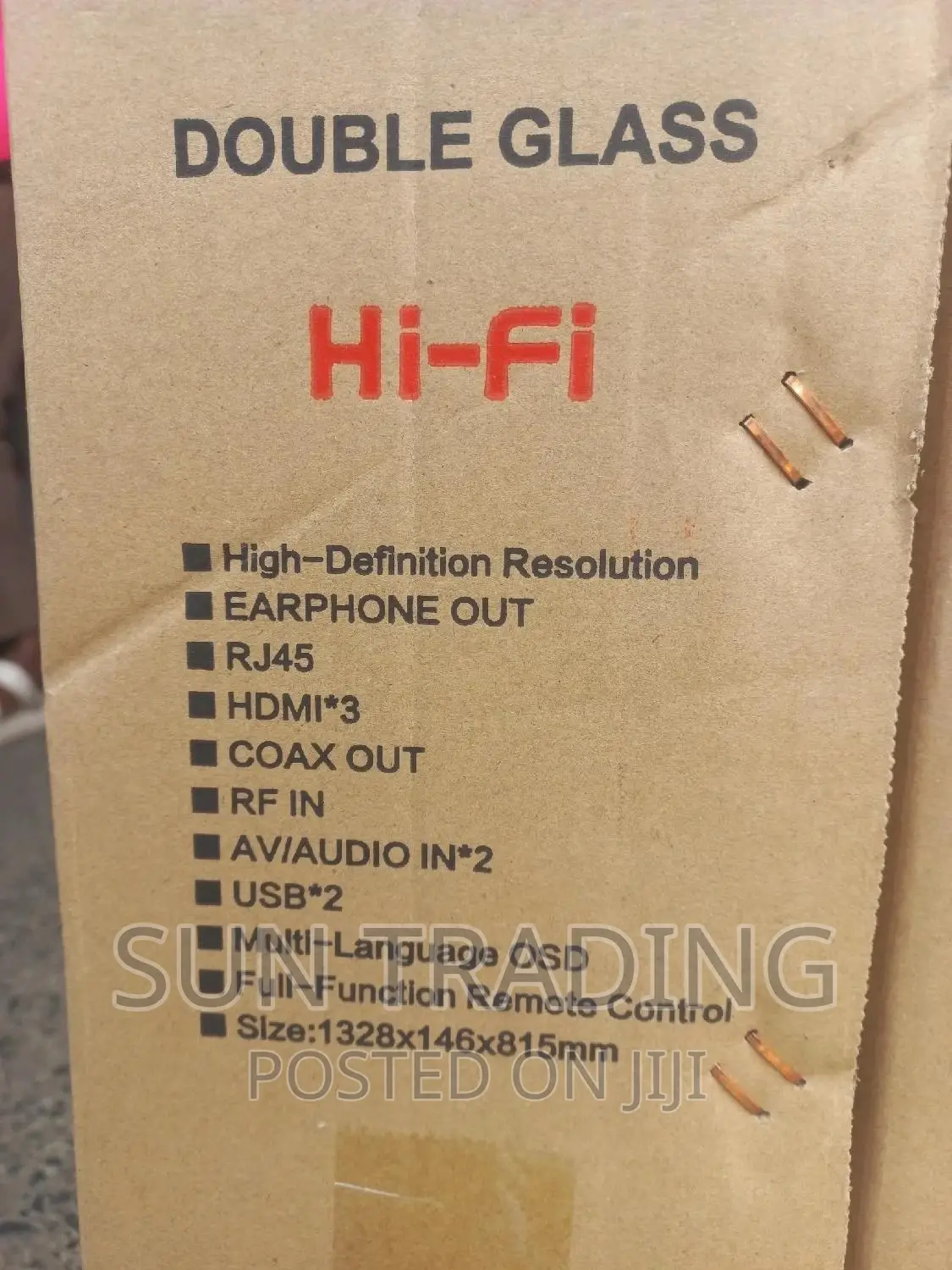 Mewe 43" Smart Double Glass Led Television / 2024