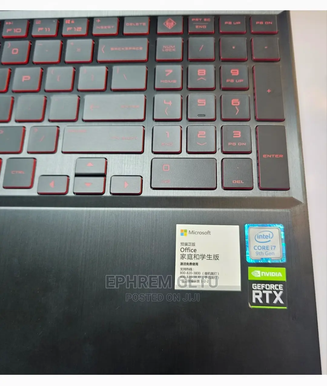 New Laptop HP Omen 15 16GB Intel Core I7 SSD 512GB