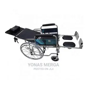 Sleeping Patient Commode Wheelchair