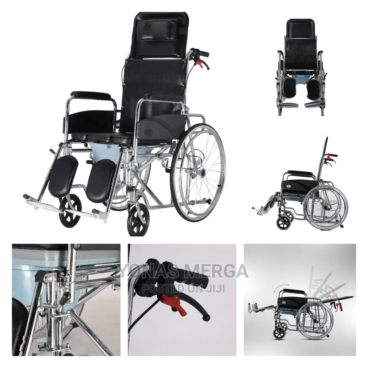 Sleeper Wheelchair With Commode