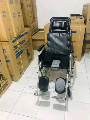 Toilet Commode Wheelchair Standard Wheelchair