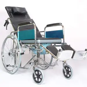 Toilet Commode Wheelchair Standard Wheelchair